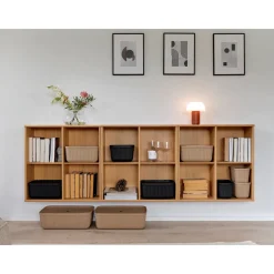 Zone Denmark Cafécore|Aufbewahrungsbox 7,7 l 2er-Set Pulp Natural Brown