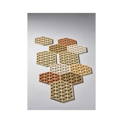 Untersetzer 16x14 cm Triangles Warm Sand<Zone Denmark Outlet