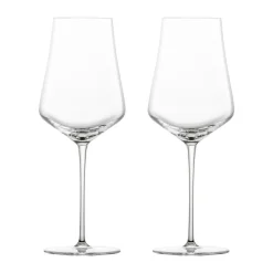 Zwiesel Glas Weißweingläser|Allround Weinglas 2er-Set Duo mit Moussierpunkt