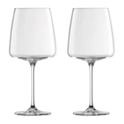 Zwiesel Glas Weißweingläser|Aperitif|Weinglas samtig & üppig 2er-Set Vivid Senses