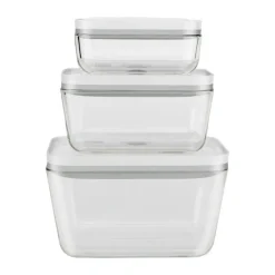 Zwilling Kochwelt Entdecken|Spargel Zubehör|Vakuum-Boxen 3er-Set Fresh & Save weiß