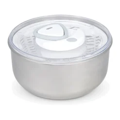 Zyliss Salatschleuder|Salatschleuder 26 cm EasySpin 2 edelstahl